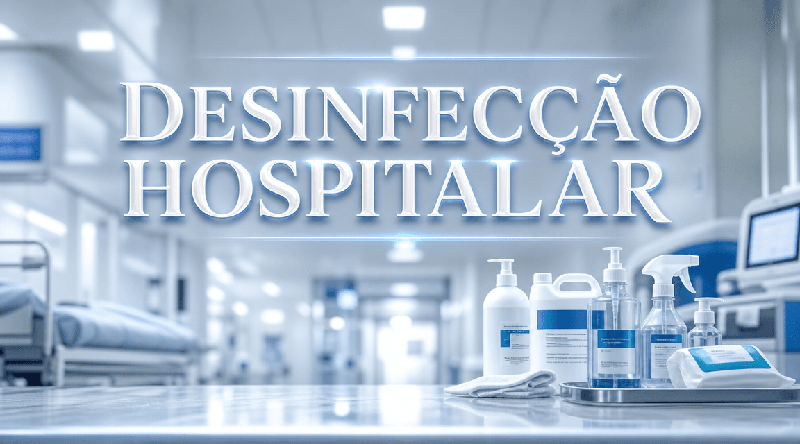 DESINFECÇÃO HOSPITALAR  - BEIJOS DA NEINHA