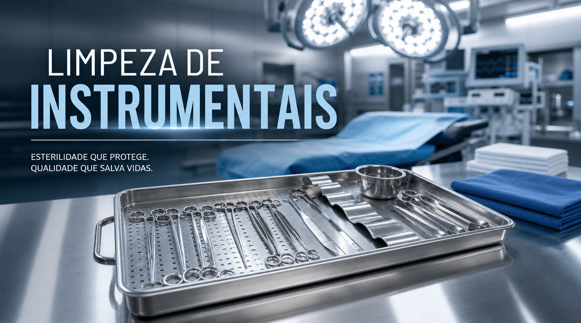 LIMPEZA DE INSTRUMENTAIS  - BEIJOS DA NEINHA