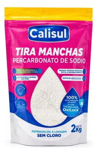 Percarbonato De Sodio Calisul Tira Manchas Granulado - 2 Kg